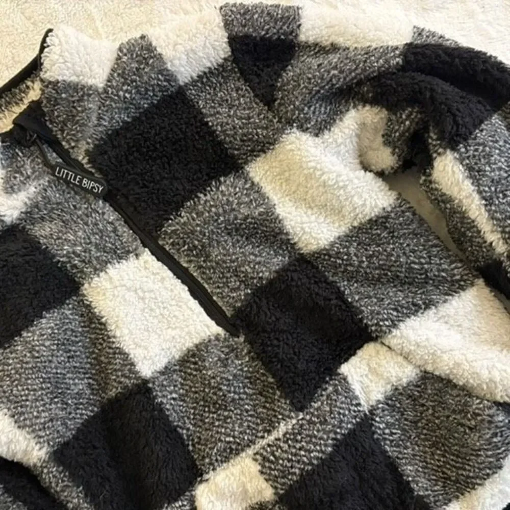 Little Bipsy Sherpa pullover toddler size 3/4